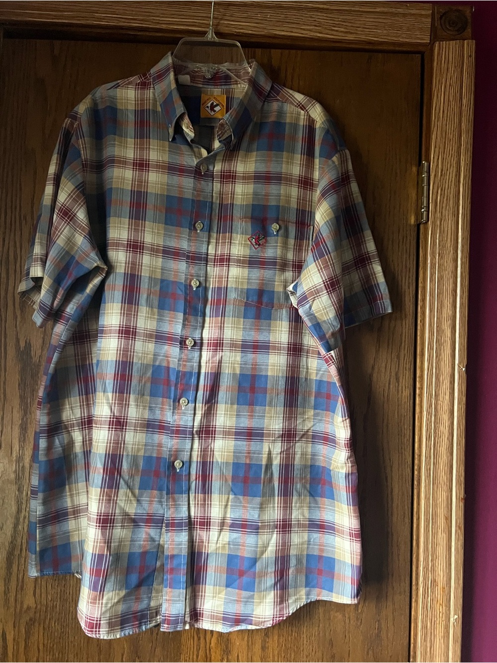 Raintree Southern Collection by Hampton Button Up Shirt size Large C5